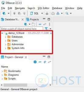 Hướng dẫn dùng SSH Tunneling trên DBeaver - Tài liệu 123Host